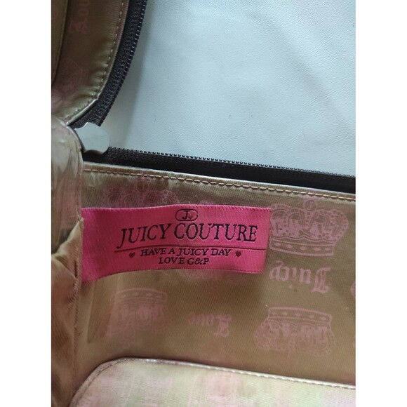 Vintag Juicy Couture Velour cosmetic train casemakeup bag Pink - Picture 11 of 13